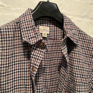 J. Crew Twill Flannel — Men’s Medium — Slim Untucked